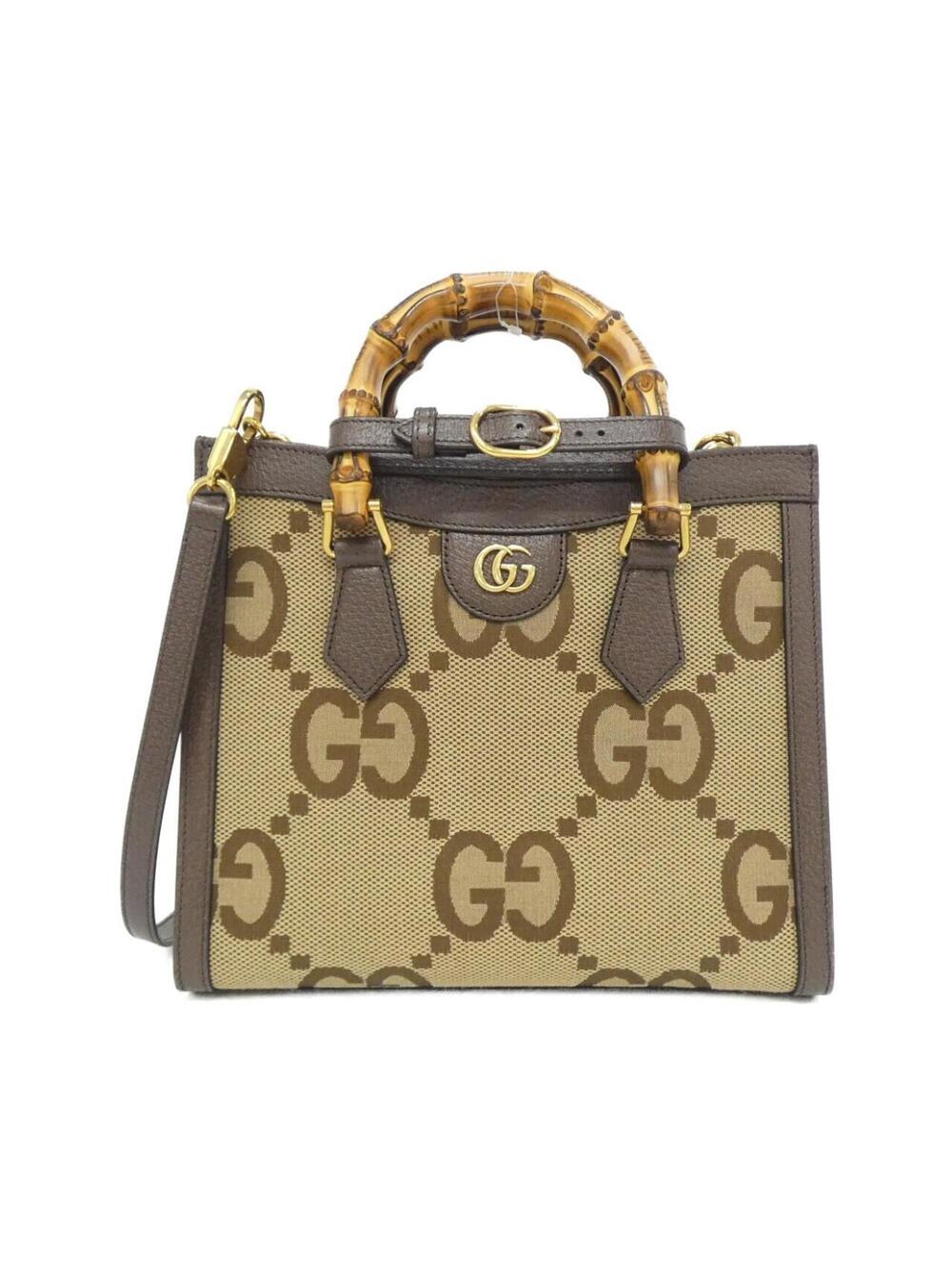 Gucci Diana Nm Bamboo Handle Tote Jumbo #350352G19B